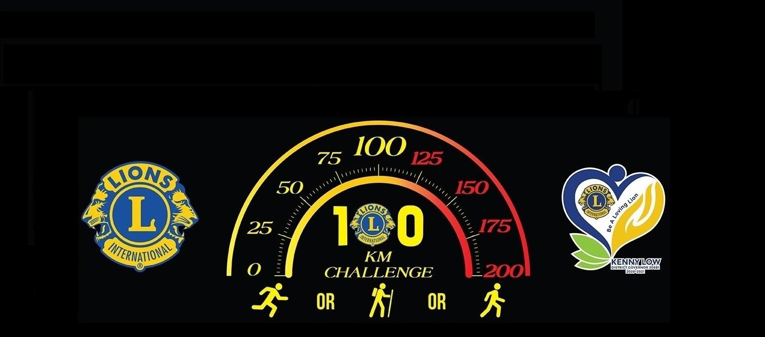 100KM Challenge 2021 by LIons Clubs International District ...
