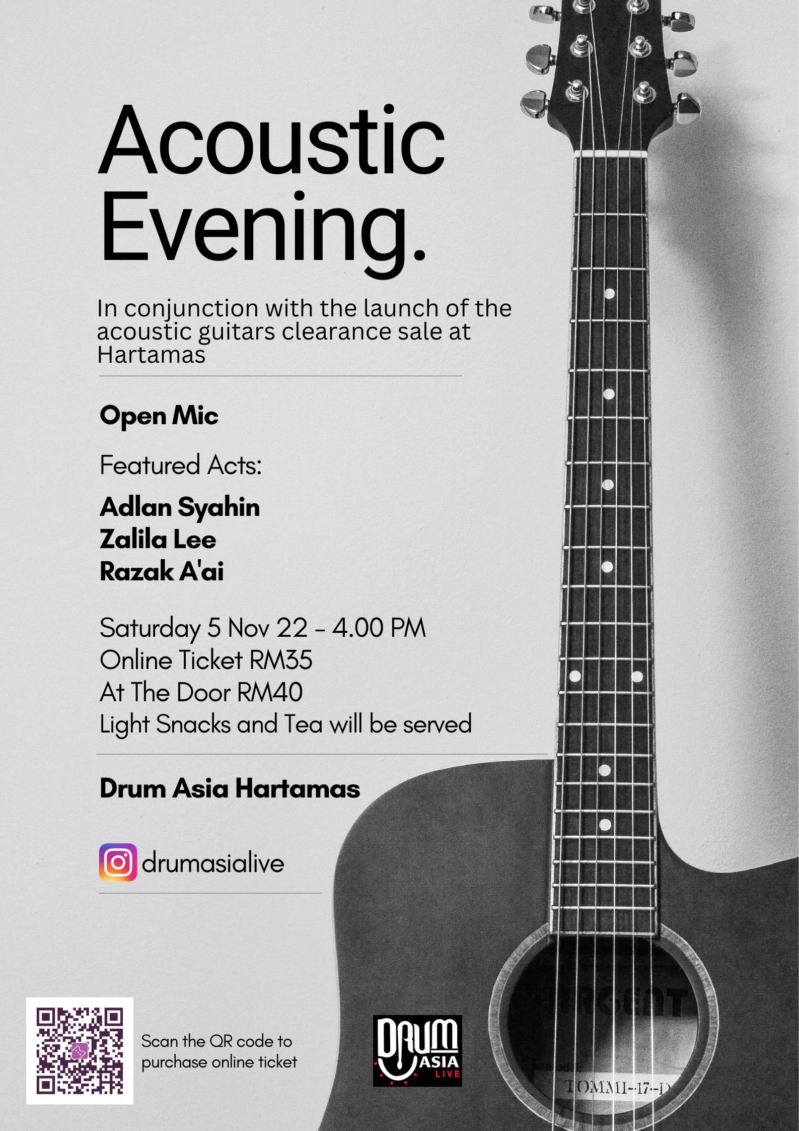 Acoustic Evening Ticket2u