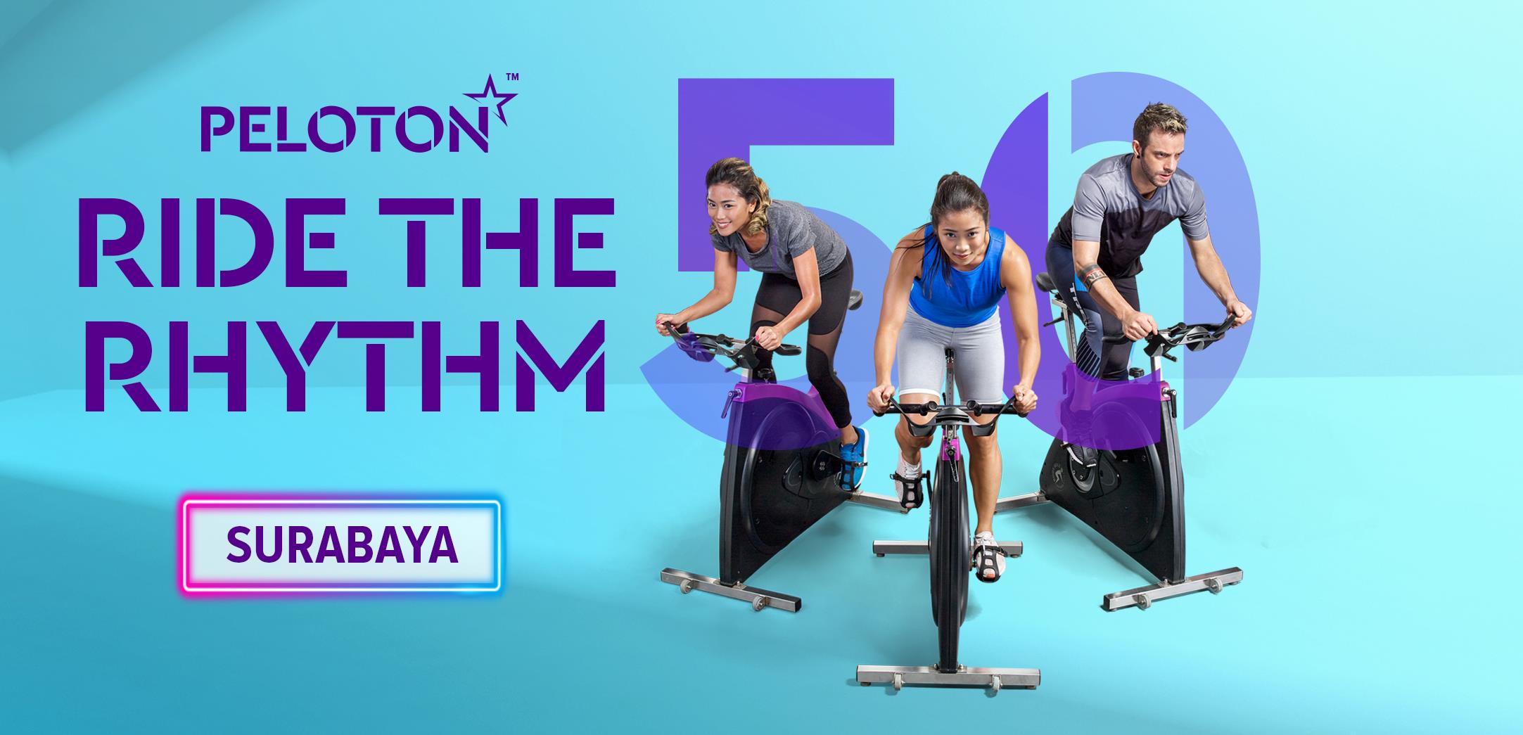 (SURABAYA) PELOTON 50, LET'S RIDE THE LEGACY | Ticket2u