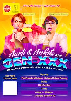 GEN-XXX Stand-Up Comedy - Aarti Vincent and Ankita Ghosh